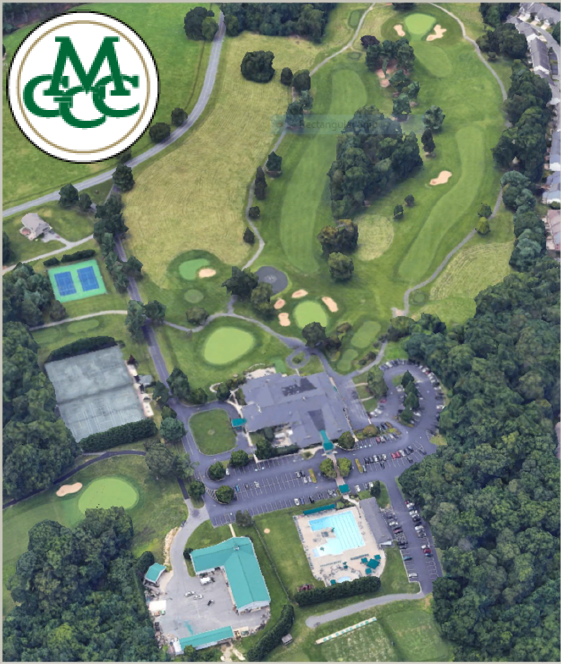 Maryland Golf & Country Club Overhead Shot